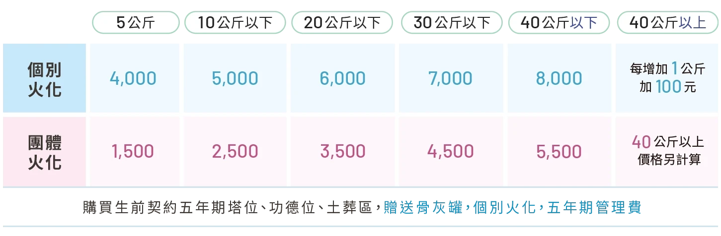 服務流程與收費